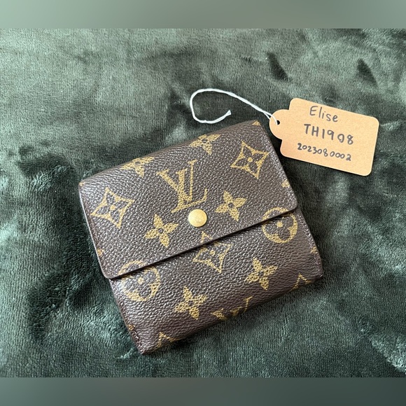 Louis Vuitton Handbags - Louis Vuitton Elise Compact wallet in Monogram (2023080002)